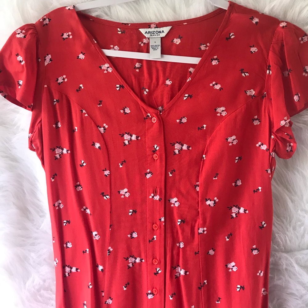 Arizona Jean Co Floral Dress small